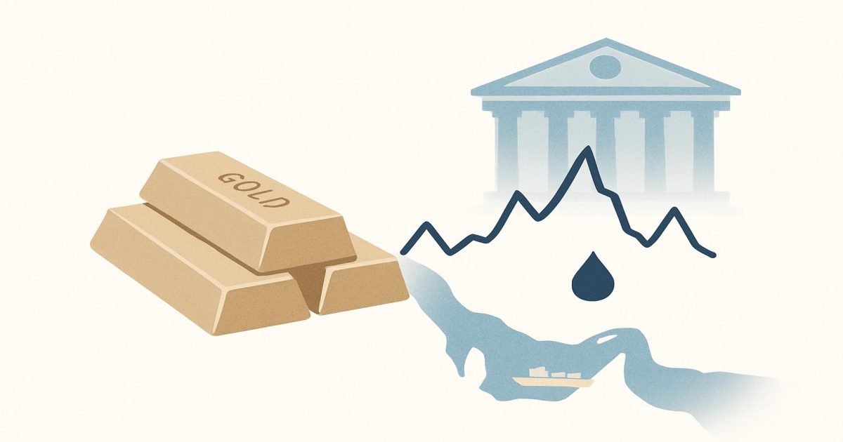 From the Strait of Hormuz to the Federal Reserve: Is the Oil Price Shock Rewriting Goldβs Trajectory?