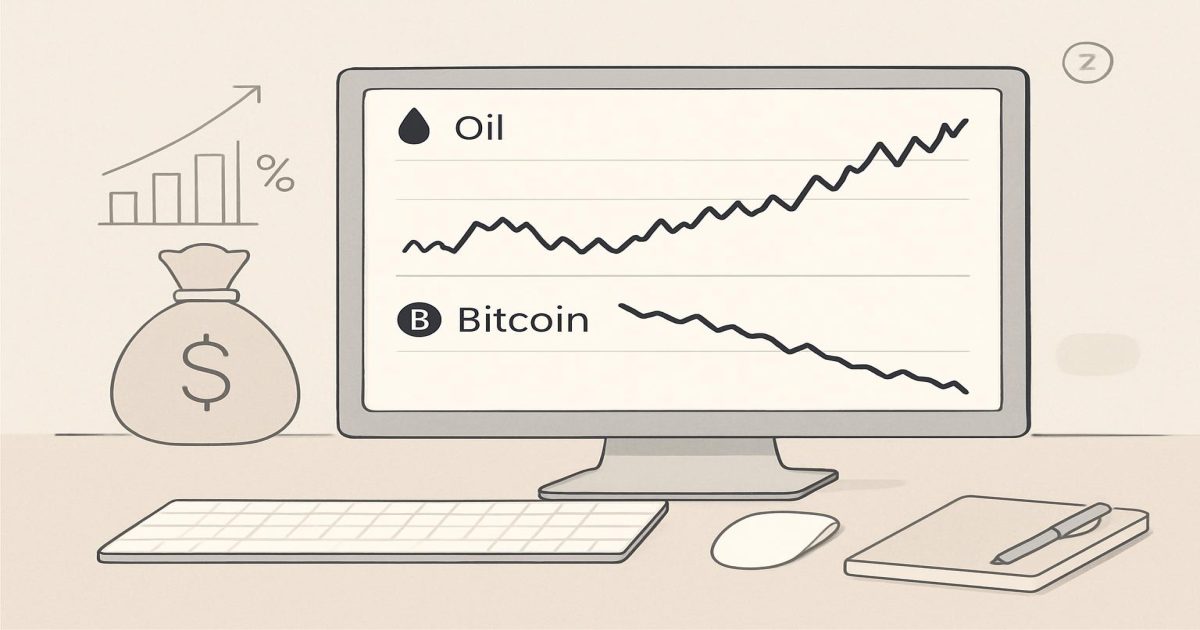 Bitcoin Dips as Oil Jumps on Hormuz Tensions: Why the Real Trade Is the Inflation Shock